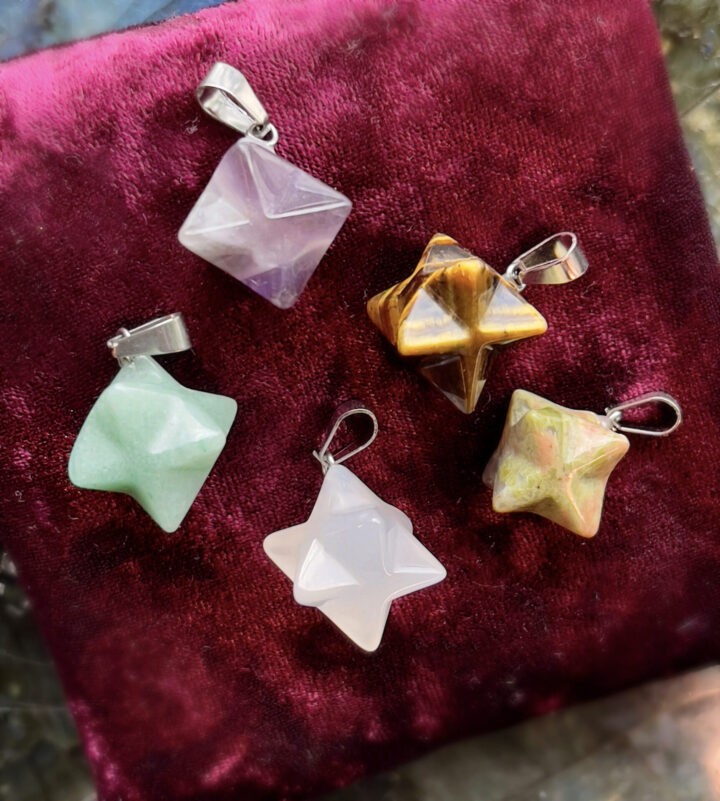 Intuitively Chosen Merkaba Pendant