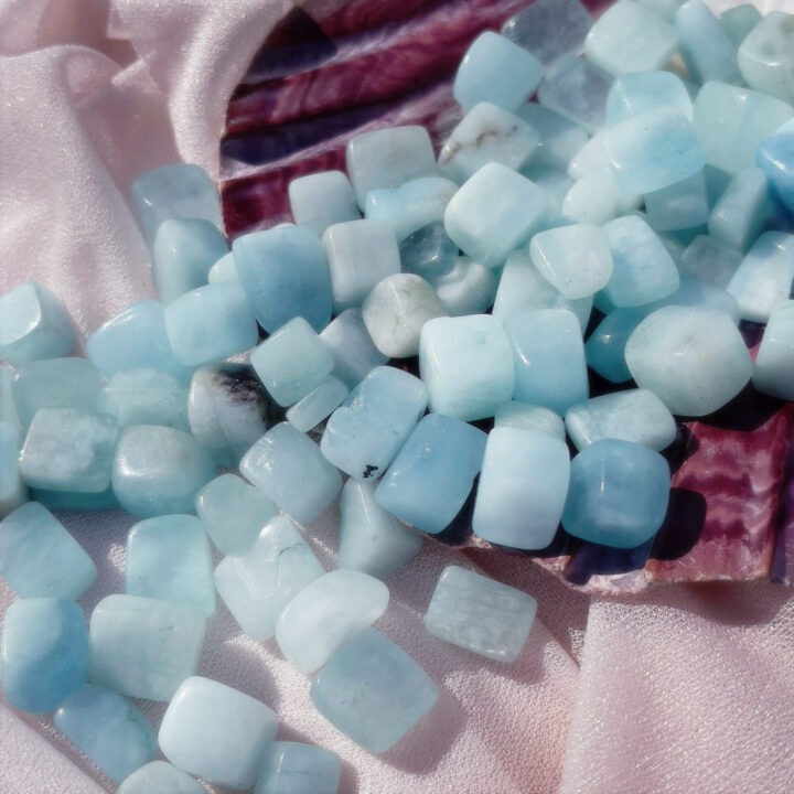 Mini Tumbled Aquamarine