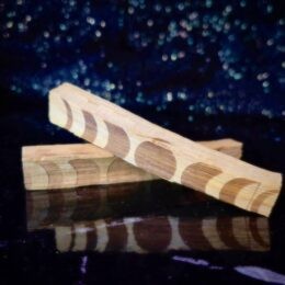 Moon Phase Engraved Palo Santo