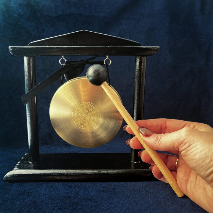 Flower of Life Desk Gong