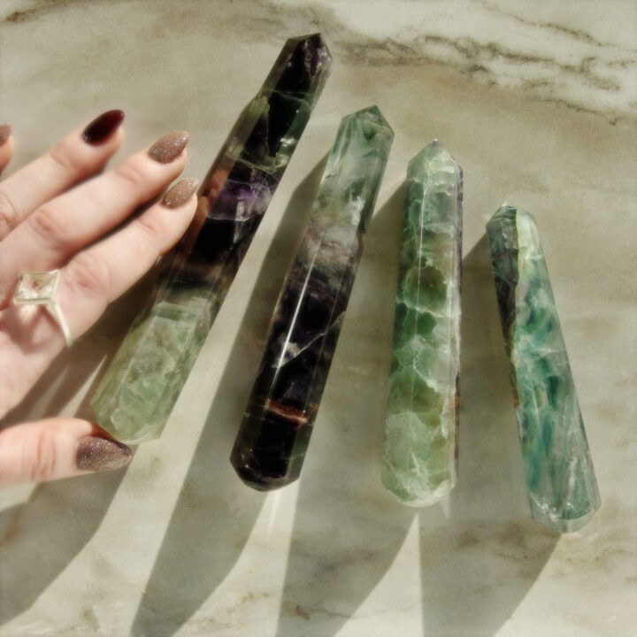 Soul Pathing Fluorite Wand