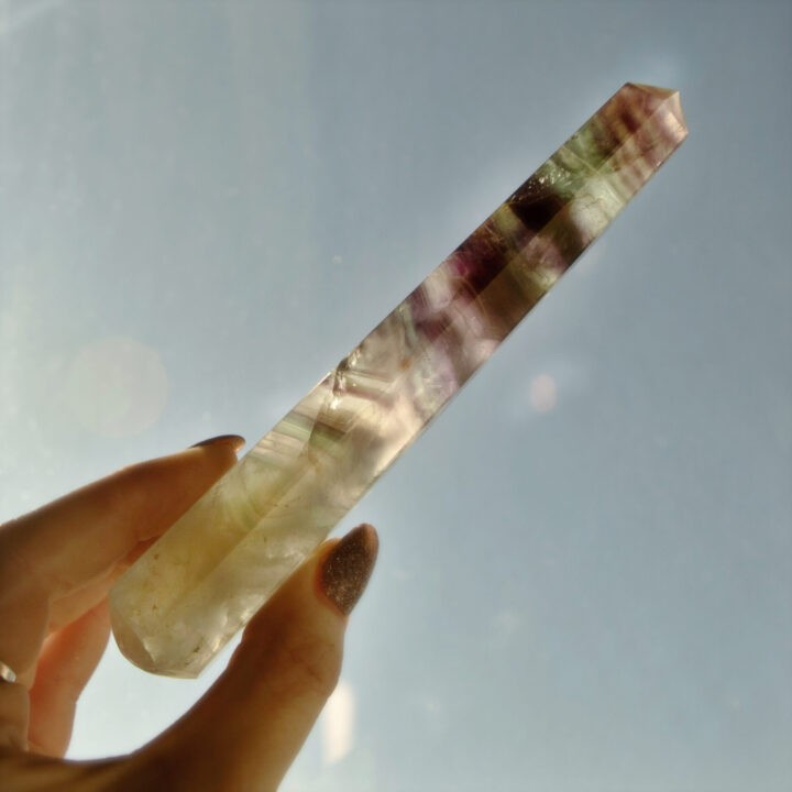 Soul Pathing Fluorite Wand