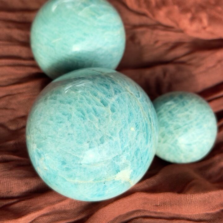 Flashy Amazonite Sphere