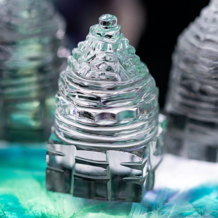 Clear Quartz Sri Yantra