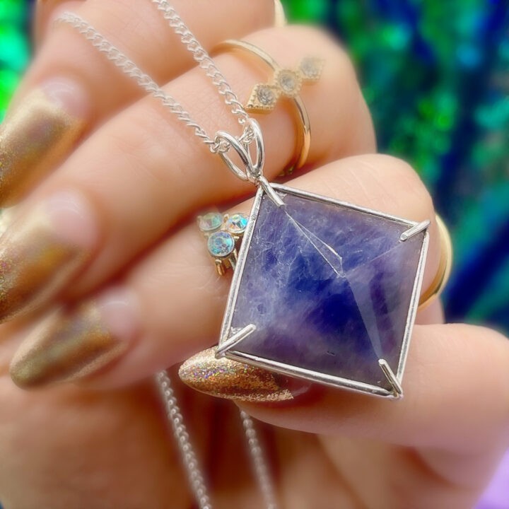 Iolite Magician Pendant