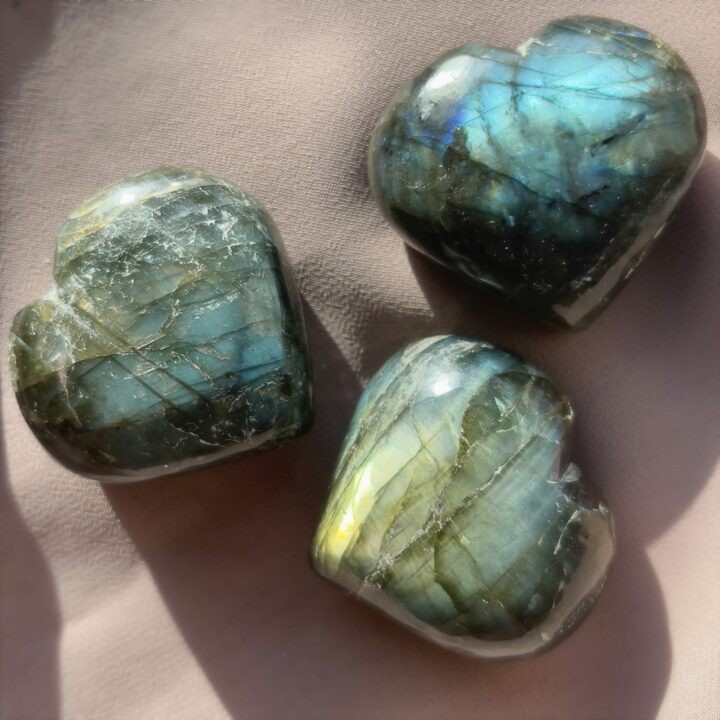 Labradorite New Beginnings Heart