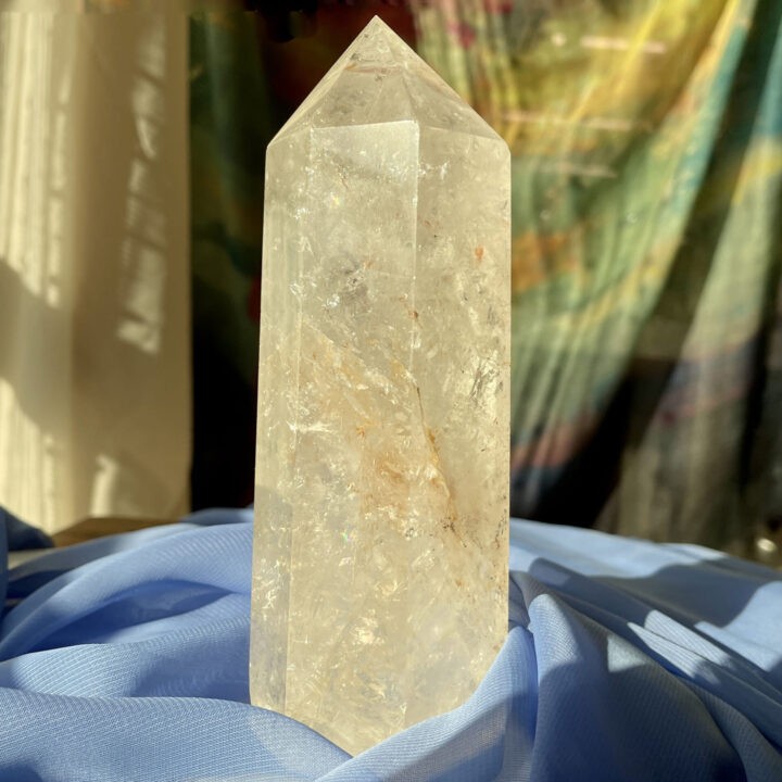 Red-Yellow Hematoid Quartz Strength and Healing Generator