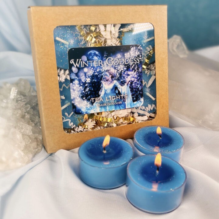 Winter Goddess Intention Tea Lights