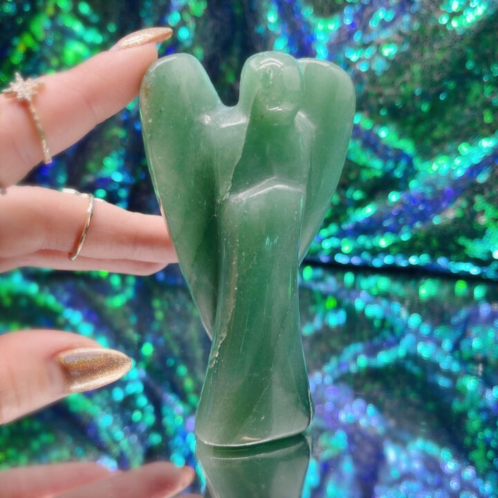 Green Aventurine Angel