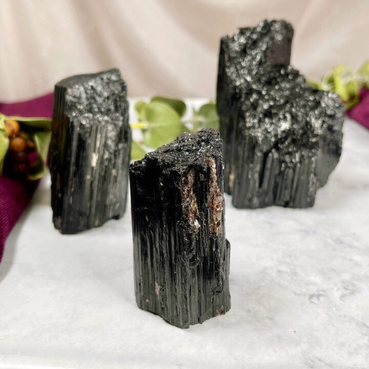 Black Tourmaline Protection Pillar