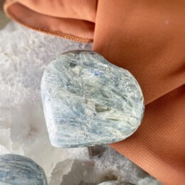 Blue Kyanite Total Alignment Heart