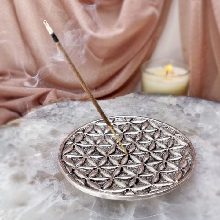 Feel Inspired Flower of Life Incense Holder