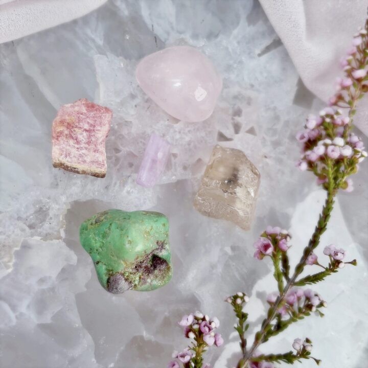 Heart Chakra Gemstone Set