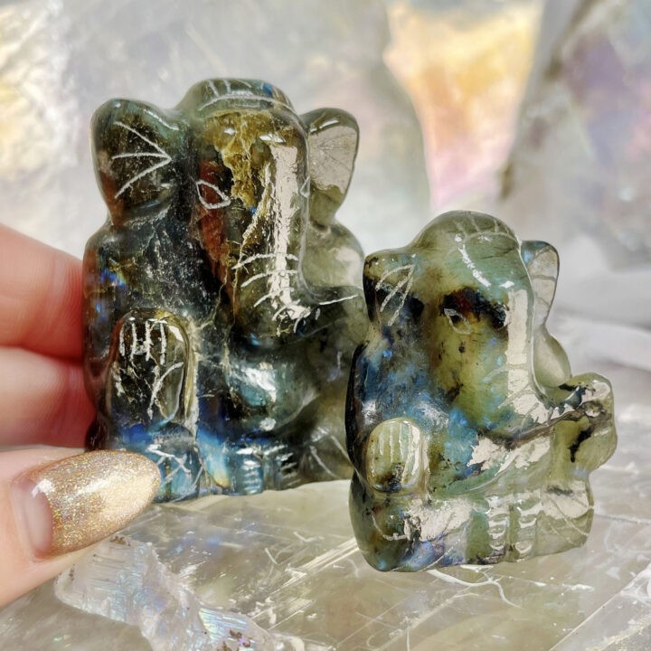 Labradorite Ganesha