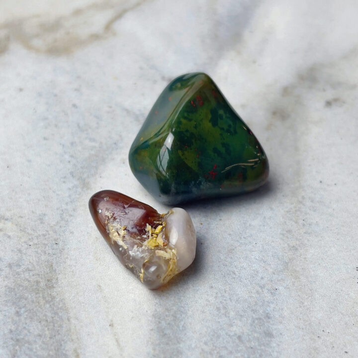 Mars Planetary Gemstone Duo