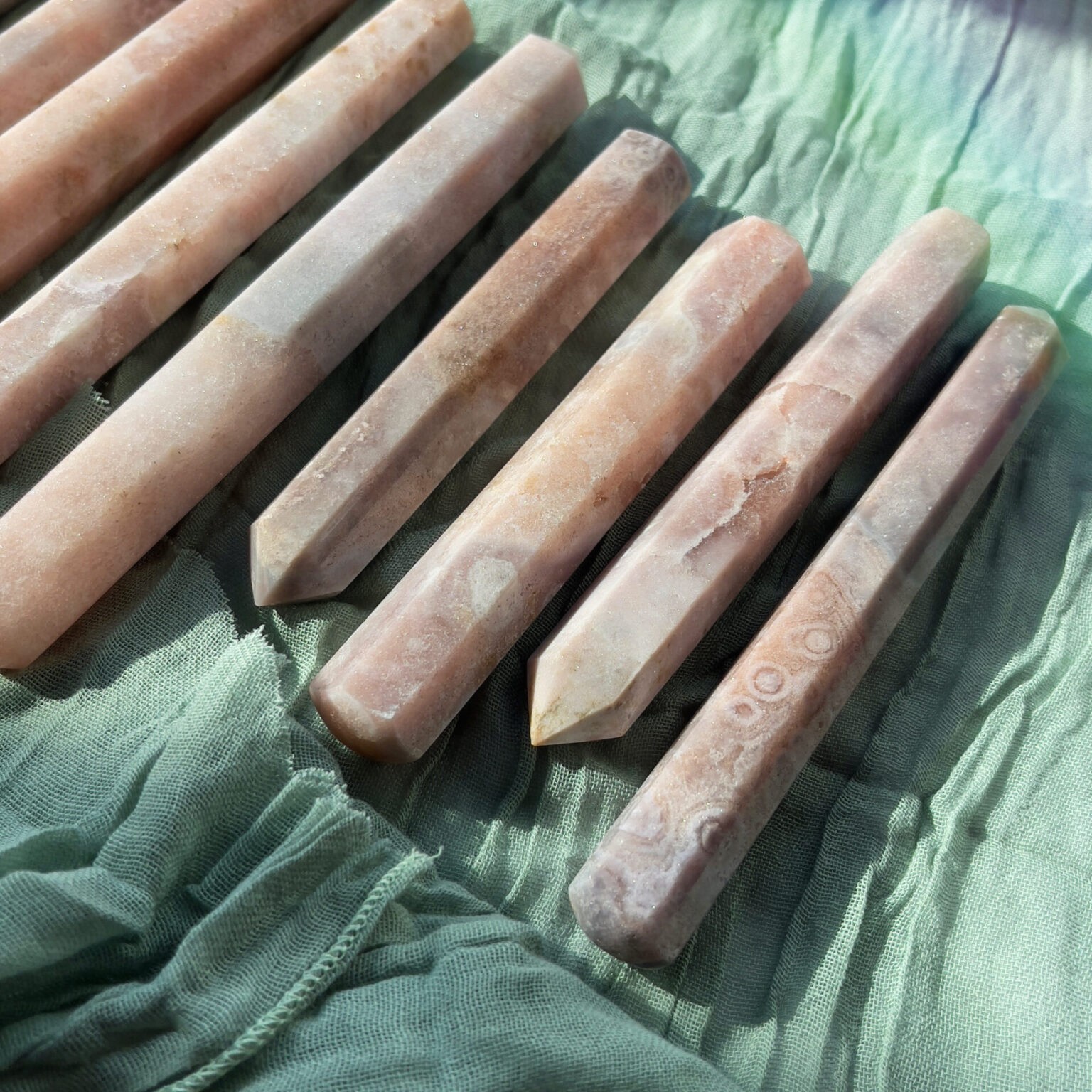 Pink Amethyst Peaceful Healing Massage Wand