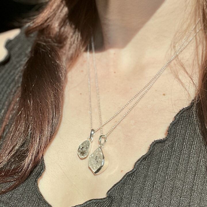 Raise the Vibe Herkimer Diamond Pendant