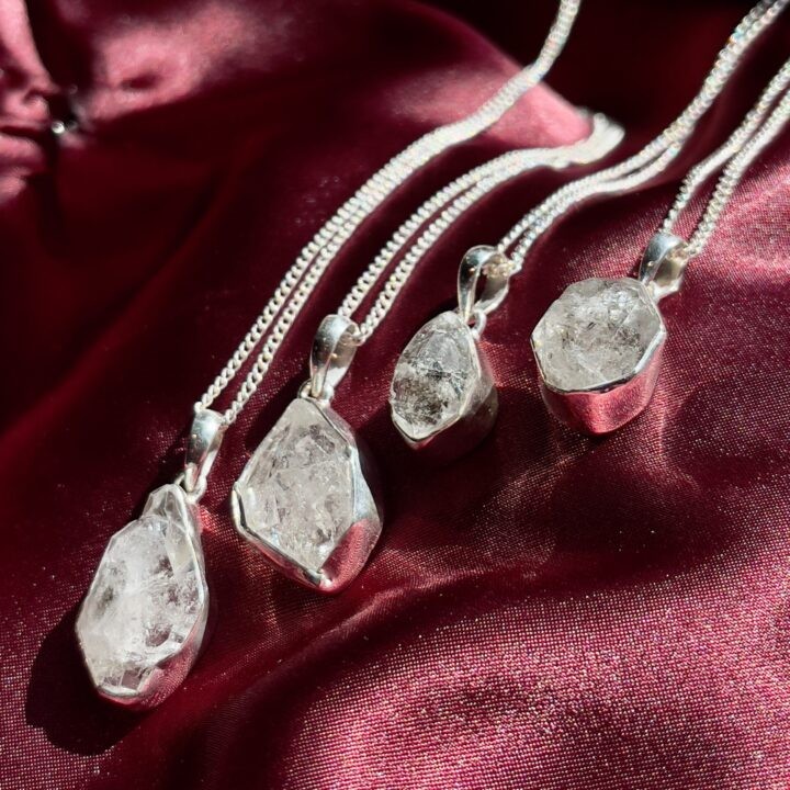 Raise the Vibe Herkimer Diamond Pendant