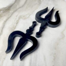 Ultimate Protection Black Obsidian Trishul