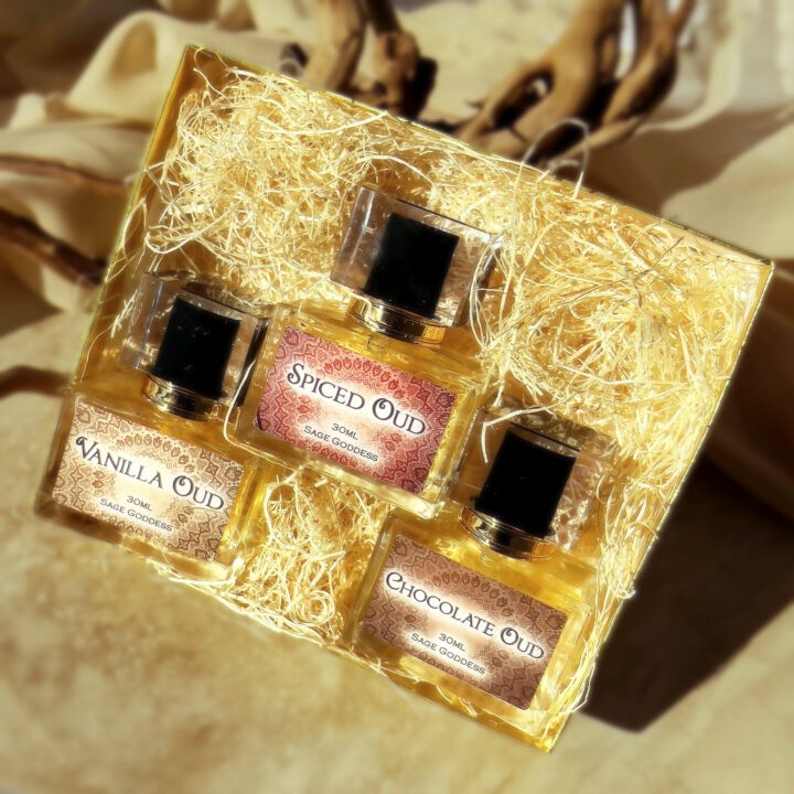 Athena's Oud Perfume Trio