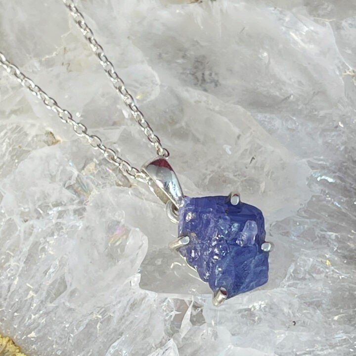 Inner Wisdom Blue Tanzanite Pendant