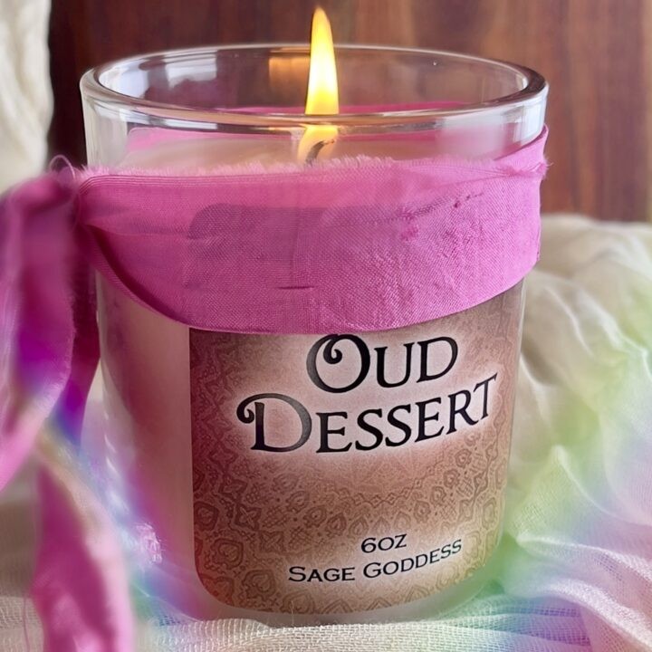 Oud Dessert Intention Candle