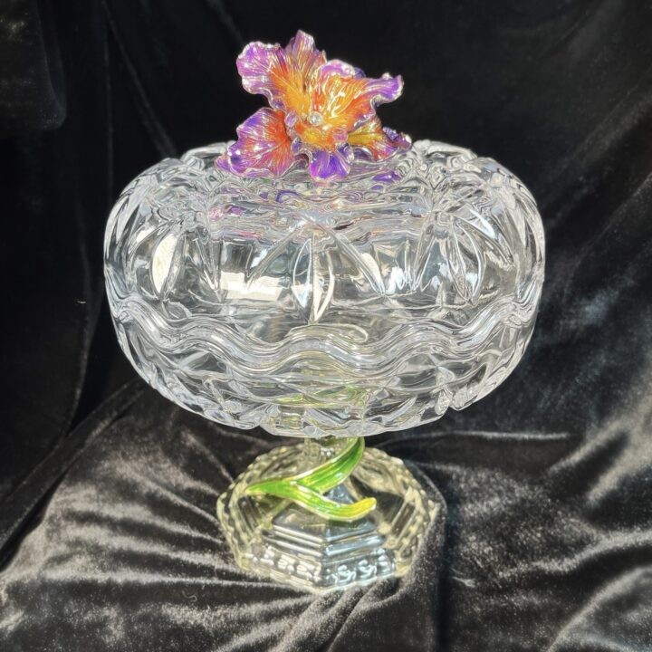 Flower Crystal Dish