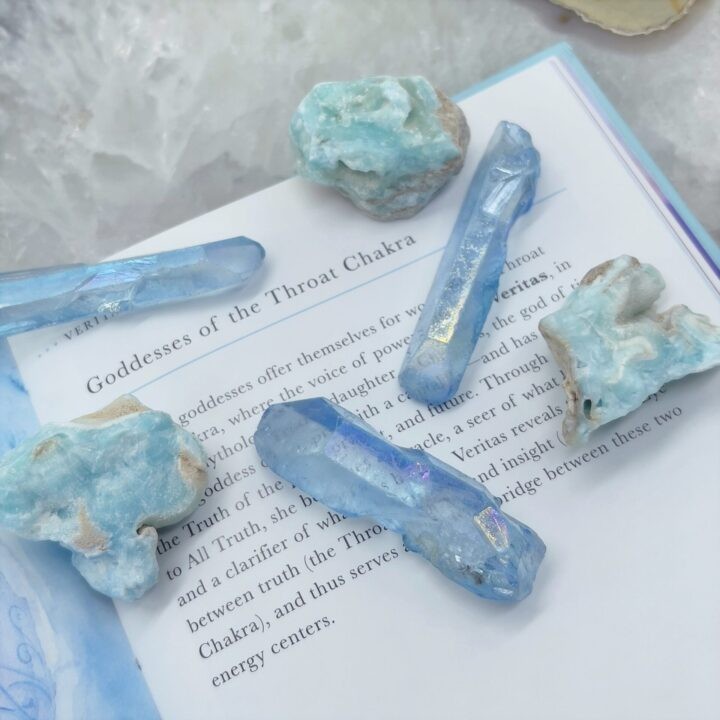 Throat Chakra Gemstone Duo