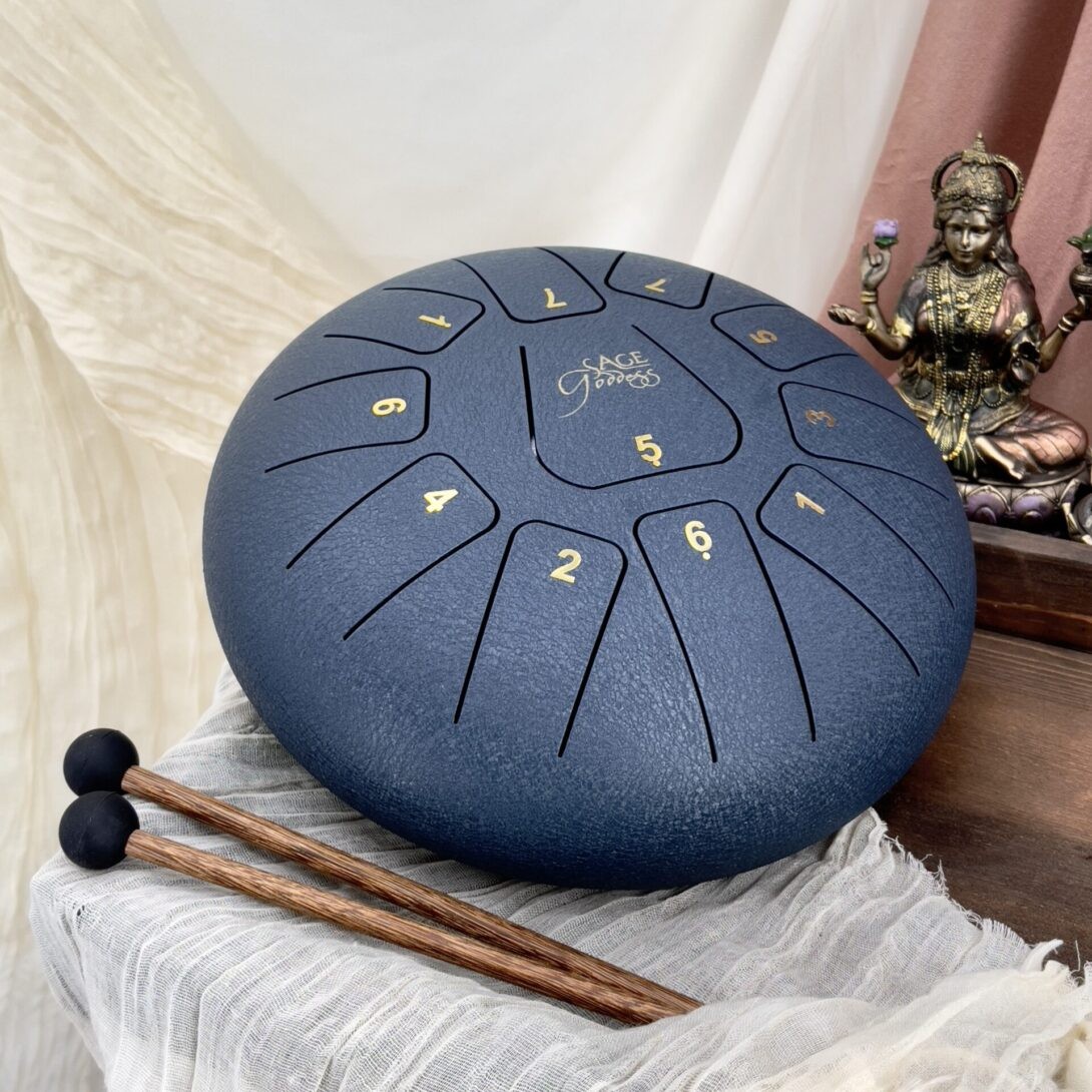 Sage Goddess 11 Note Tongue Drum For Sound Healing