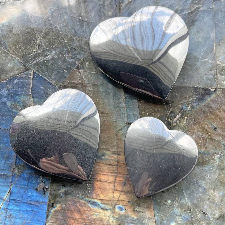 Hematite Heart