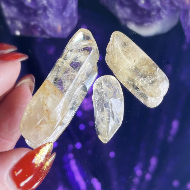 Polished Citrine Abundance Point