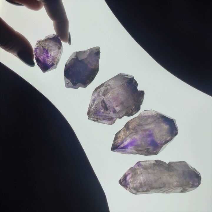 Natural Shangaan Amethyst Double Terminated Point