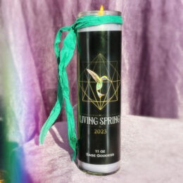 April 2023 Living Spring Intention Candle