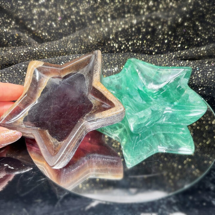 Fluorite Star Bowl