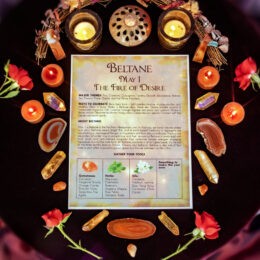 Free Downloadable Beltane Worksheet