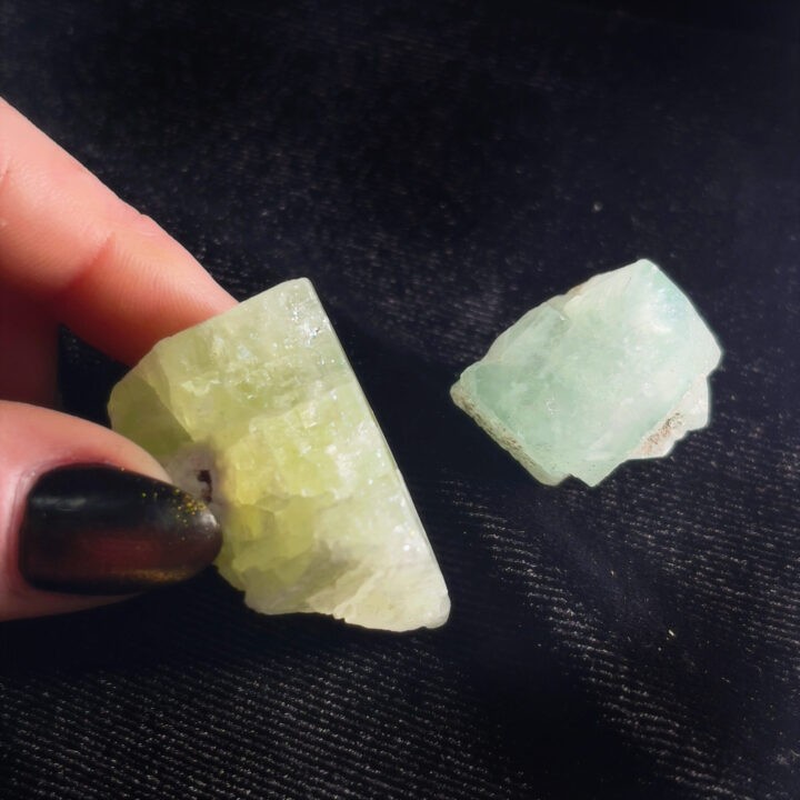 Natural Green Apophyllite