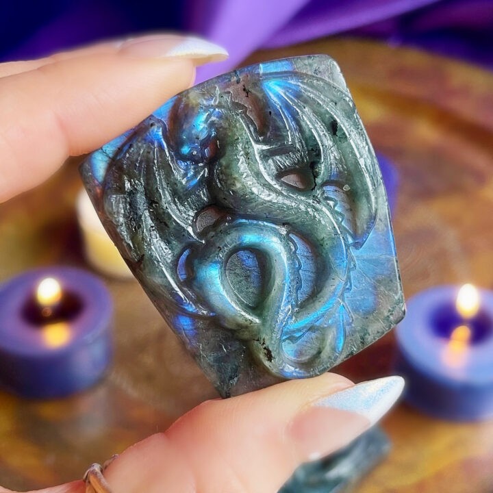 The Sky's the Limit Labradorite Dragon