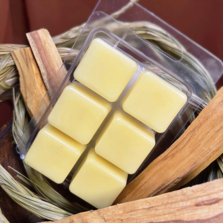 Clearing Palo Santo and Sweetgrass Wax Melts