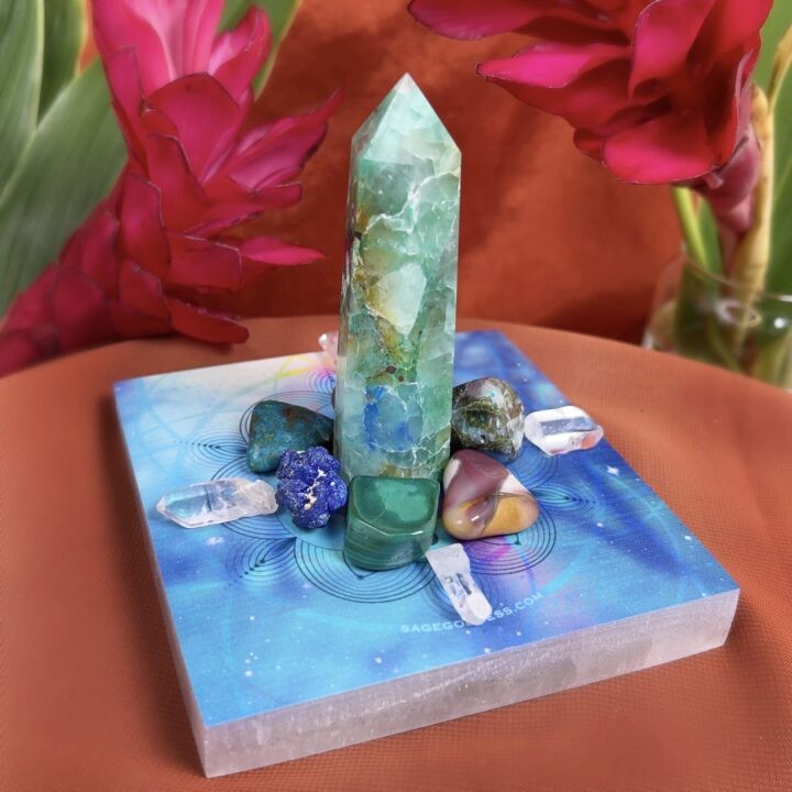 Divine Feminine Gemstone Gridding Set