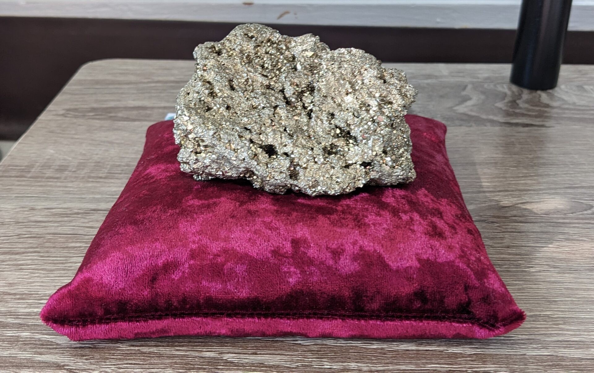 Qty1 - LARGE hotsell 8x8x2 inch Crushed Velvet Crystal & Mineral Display Pillow