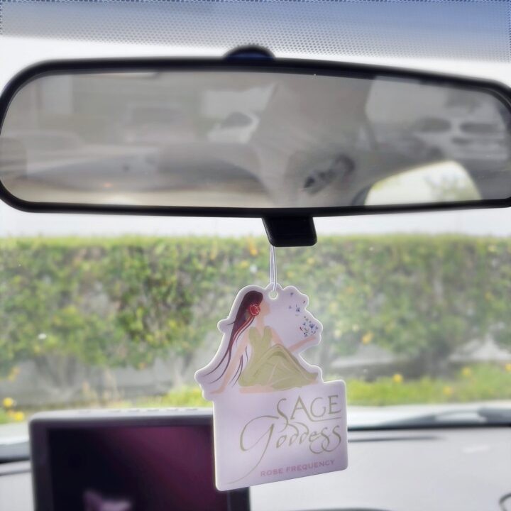 Rose Frequency SG Car Freshener