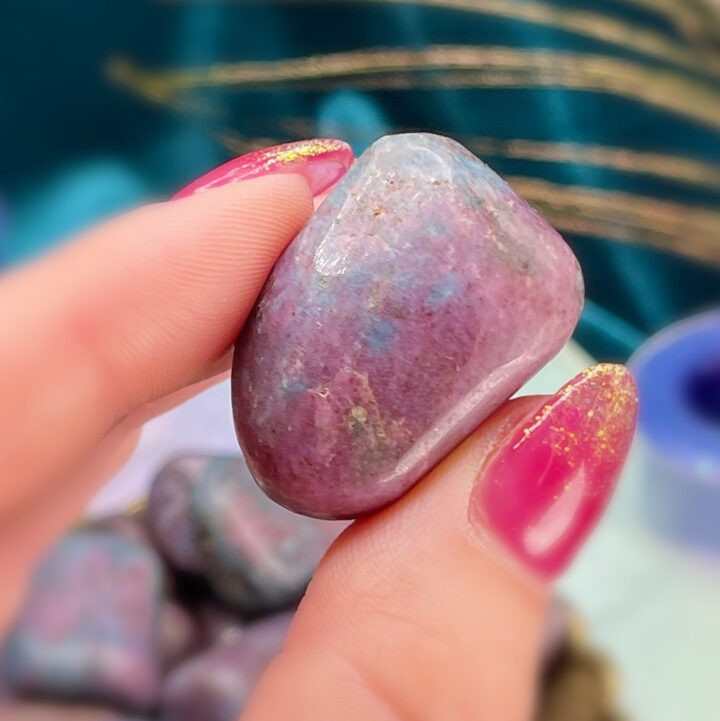 Tumbled Ruby Kyanite