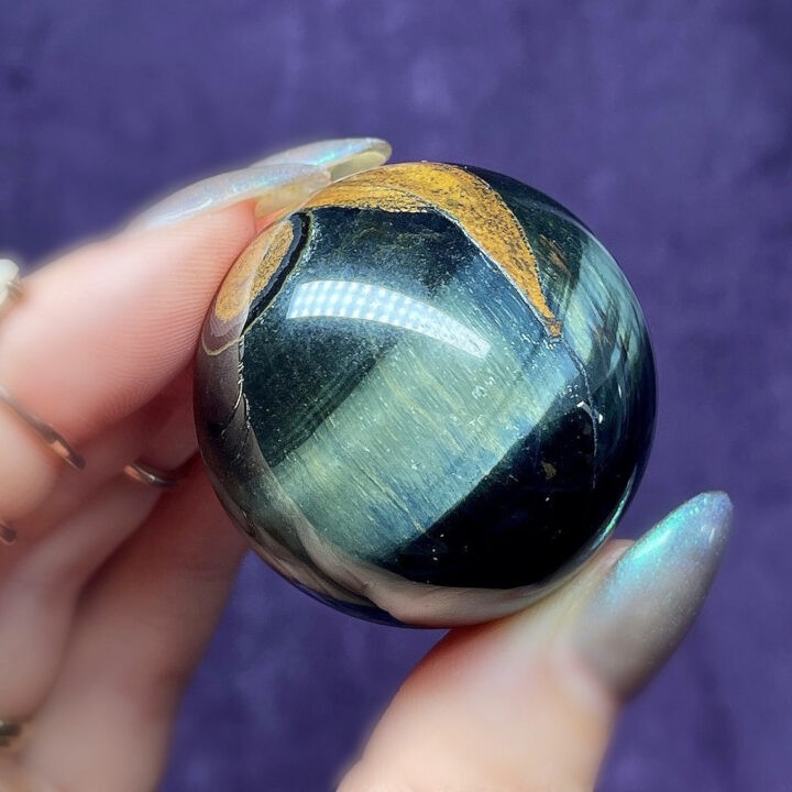 Blue Tiger Eye Sphere