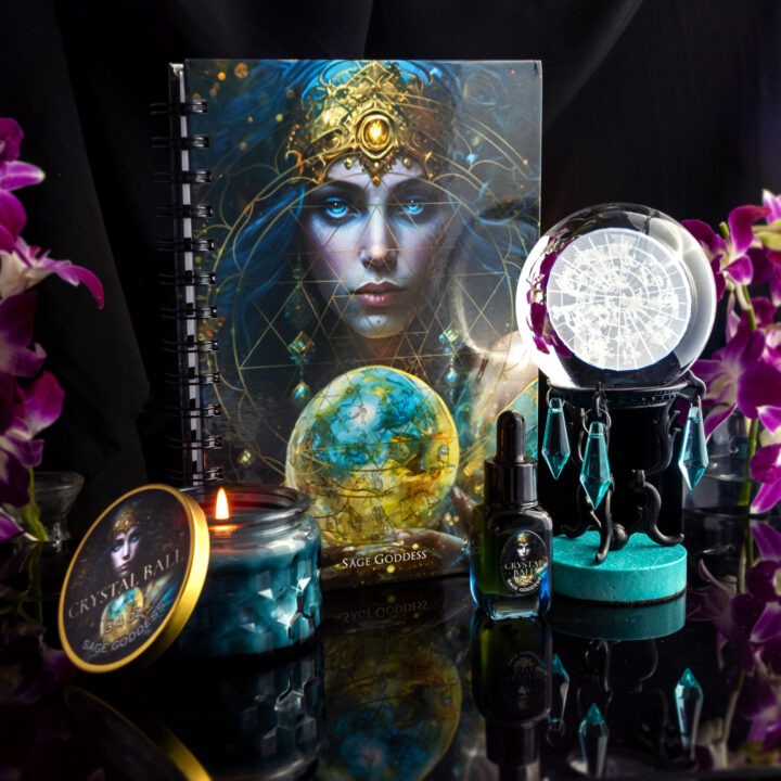 Envision the Future Aquarius Full Moon Scrying Set