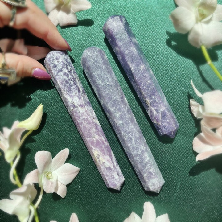 Lepidolite Relaxation Massage Wand