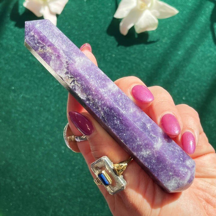 Lepidolite Relaxation Massage Wand