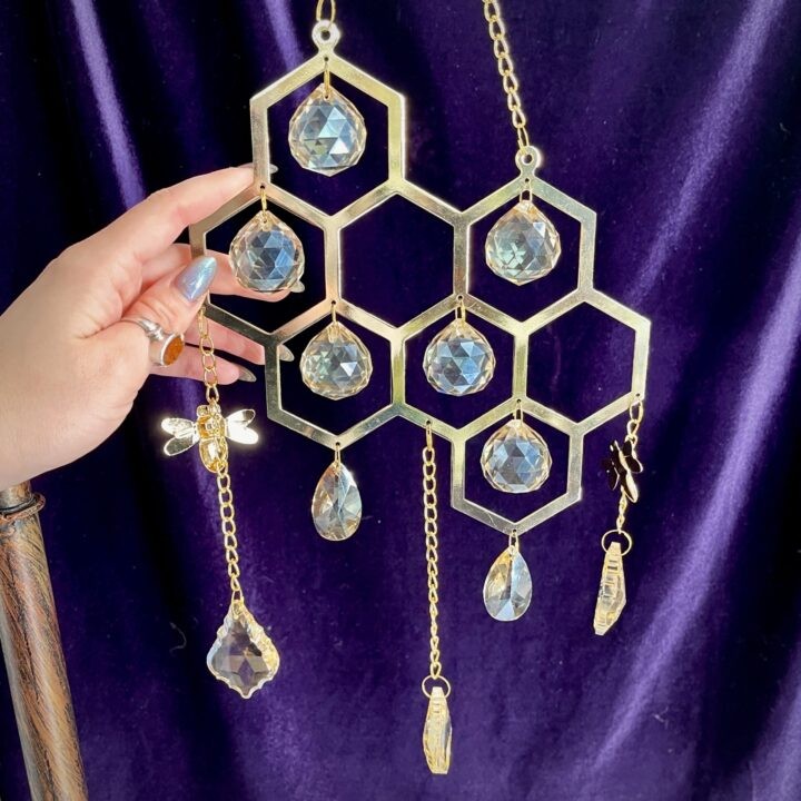 Like Bees to Honey Sun Catcher