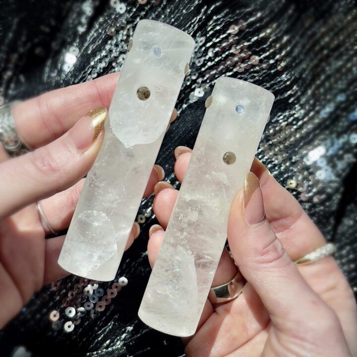 Limited Edition Bejeweled Clear Quartz Harmonizer