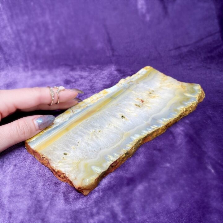 Yellow Agate Charging Plate