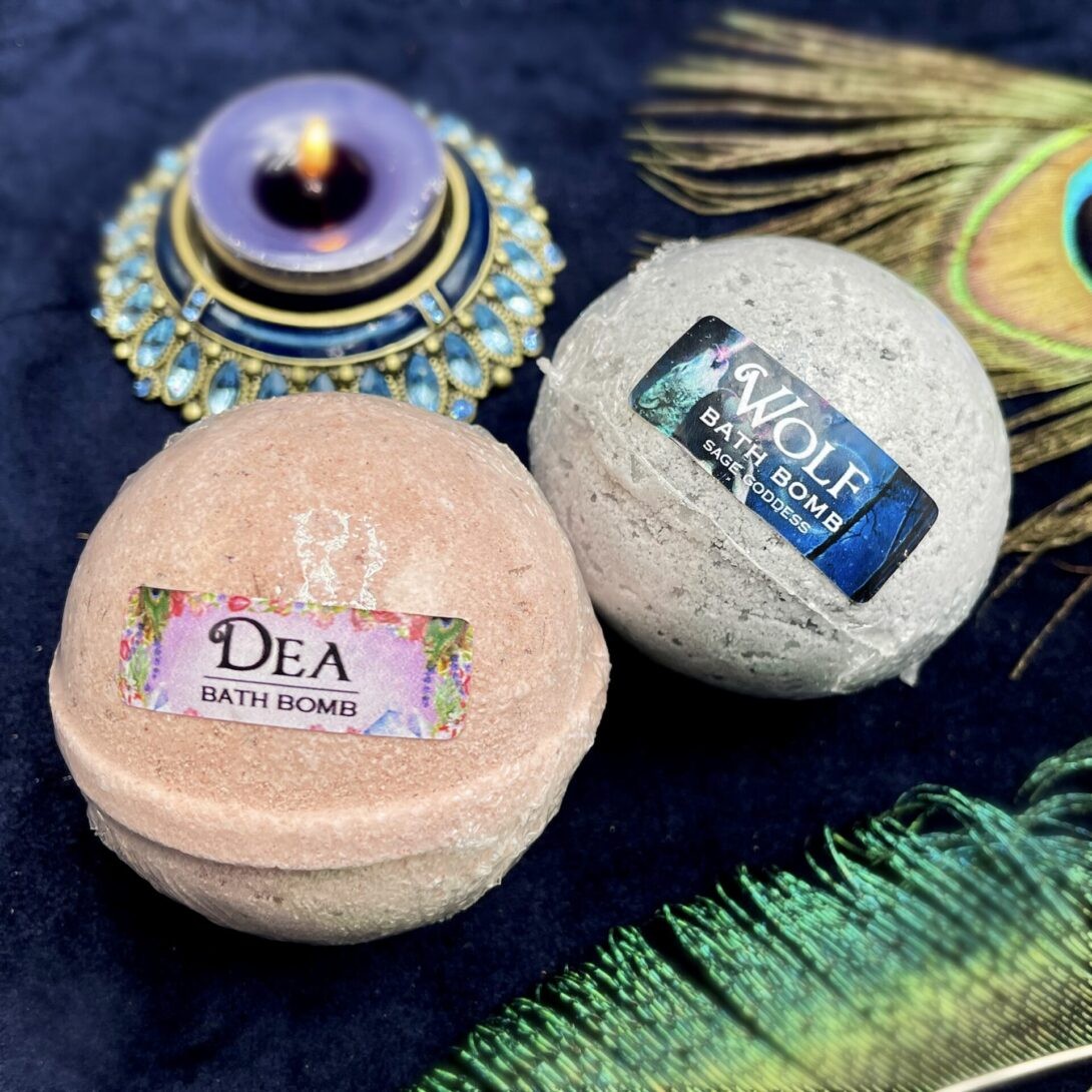 Sage Goddess SG Signature Bath Bomb Duo for rejuvenation